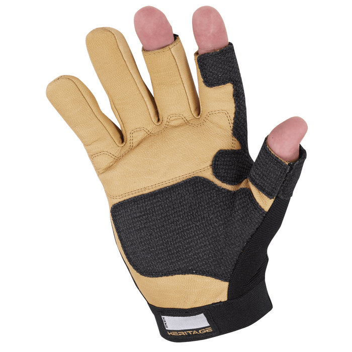 Farrier Work Glove Black/Tan