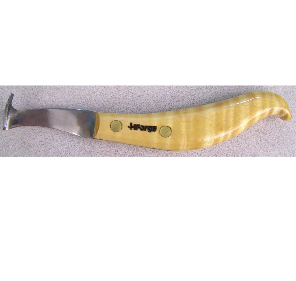 JH Forge Blacksmith's Knife - Shorty for Equine Foot Handling