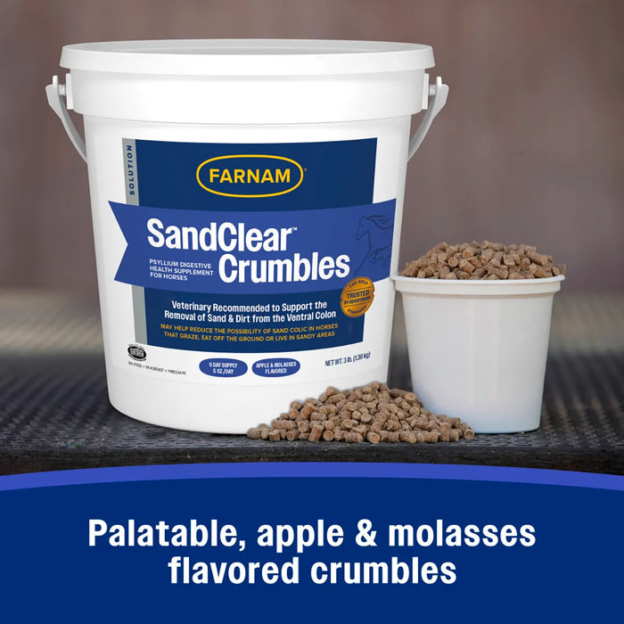 Sand Clear Crumbles Psyllium Digestive Health Supplement for Horses