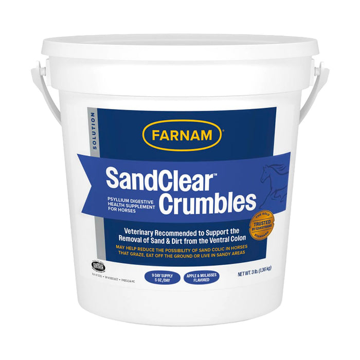 Sand Clear Crumbles Psyllium Digestive Health Supplement for Horses