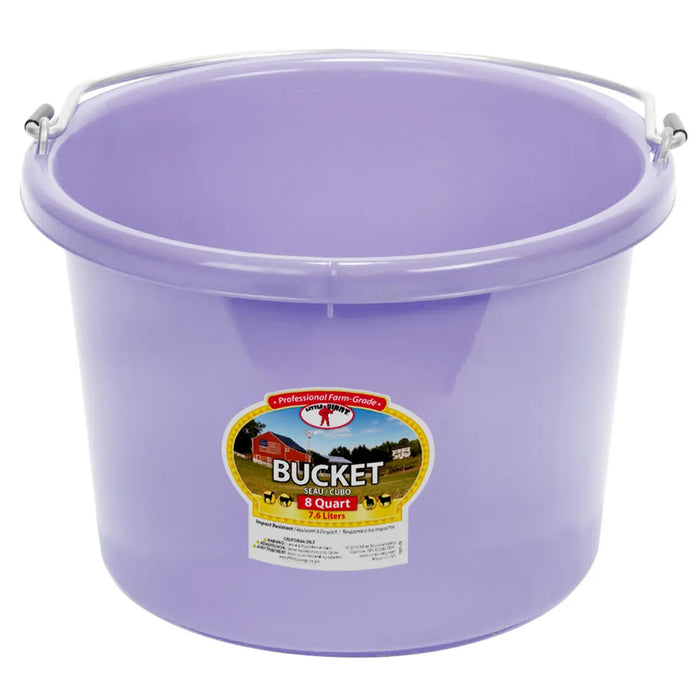 Plastic Round Bucket Duraflex 8 quart