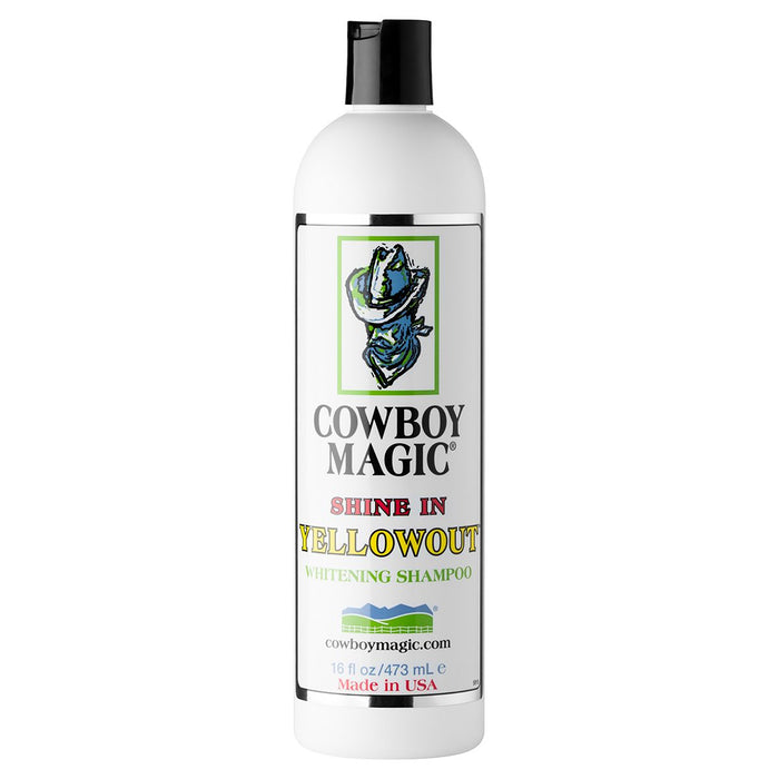 Cowboy Magic Shine In Yellowout Whitening Horse Shampoo