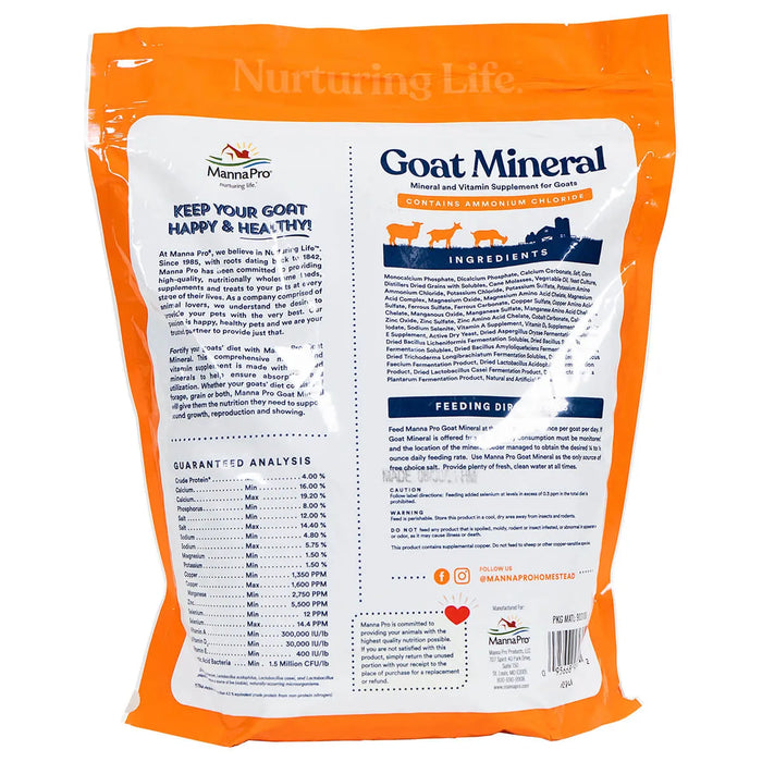 Manna Pro Goat Mineral 8lb