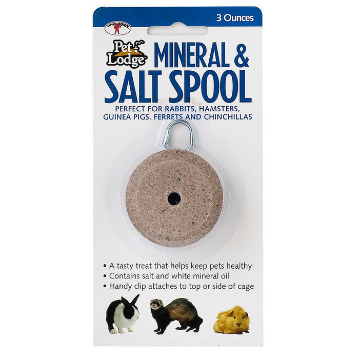 Mineral and Salt Spool with Hanger