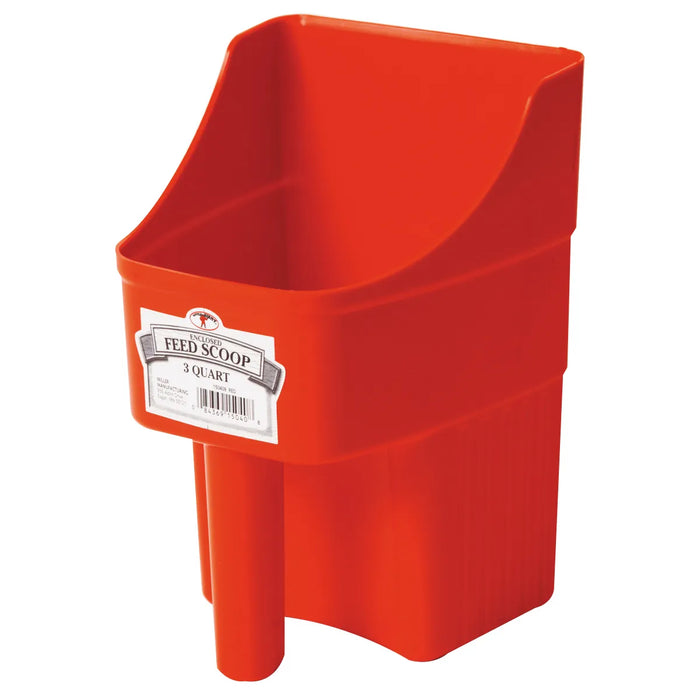 Enclosed Plastic Feed Scoop