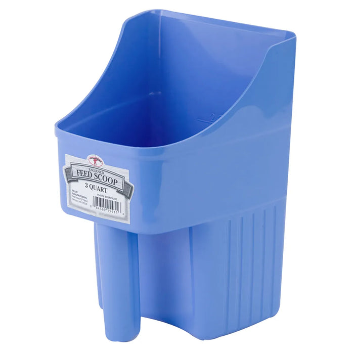 Enclosed Plastic Feed Scoop