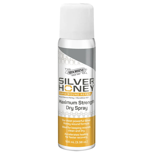 Silver Honey Rapid Wound Repair Maximum Strength Dry Spray