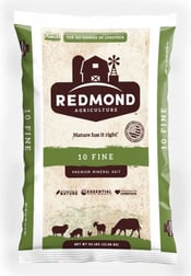 Redmond 10 Fine Premium Mineral Salt 50lb bag