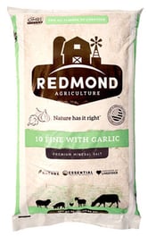 Redmond Garlic 10 Fine Premium Mineral Salt 50lb bag