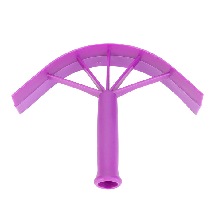 Plastic Sweat Scraper W/Rubber Side