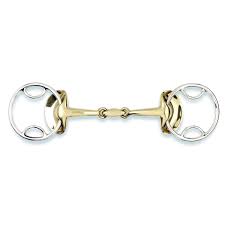 Stubben Golden Wings Gag 4 in 1 Copper Double Jointed Bit