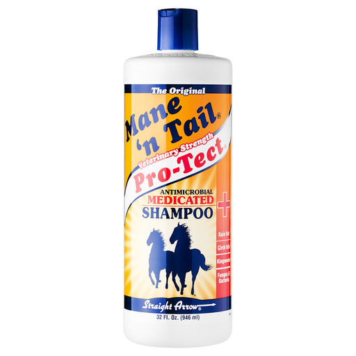Mane' n Tail Pro-Tect Antimicrobial Medicated Shampoo 32 oz