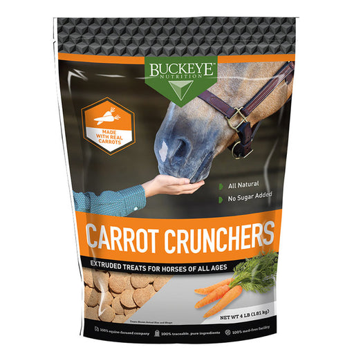 BUCKEYE Nutrition Carrot Cruncher Treats 4lb