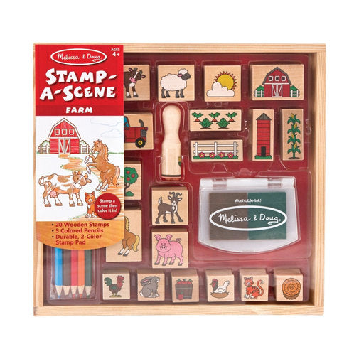 Stamp-A-Scene Farm Set 28pc