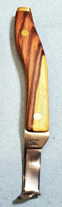 Hoof Knife Wood Handle - Shoop