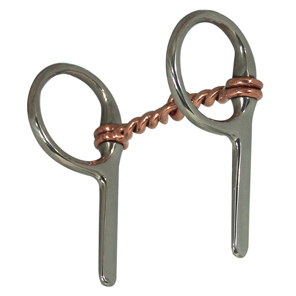 Coronet Mini Half Cheek Twisted Wire Copper Mouth Driving BIt