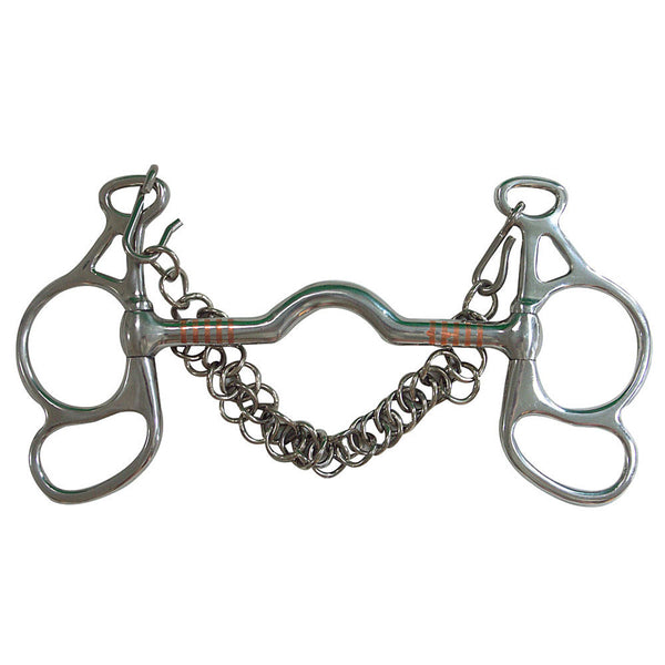Butterfly Medium Port 2 Loop Driving Horse Bit — Meader Supply Corp.