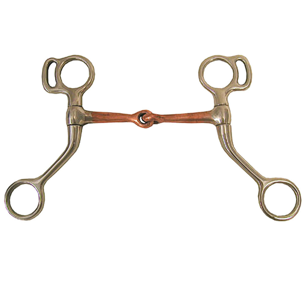 Mini Snaffle Copper Mouth Training Bit