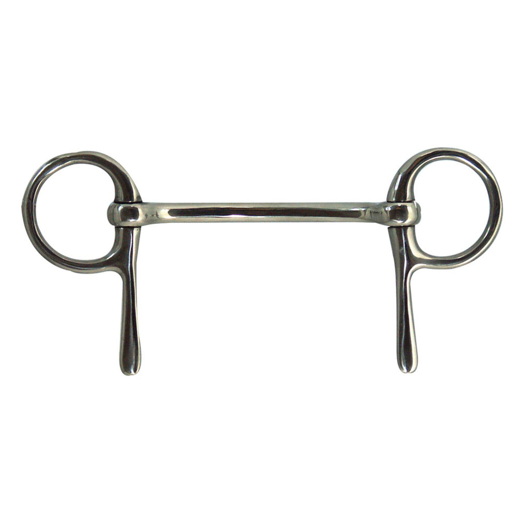 Half Cheek Mullen Mouth Pony Driving Bit