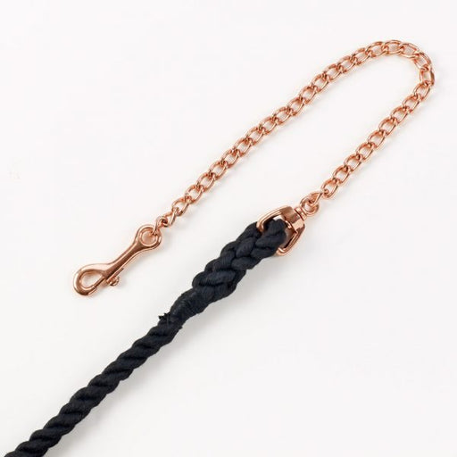 Rose Gold Poly Lead with Chain