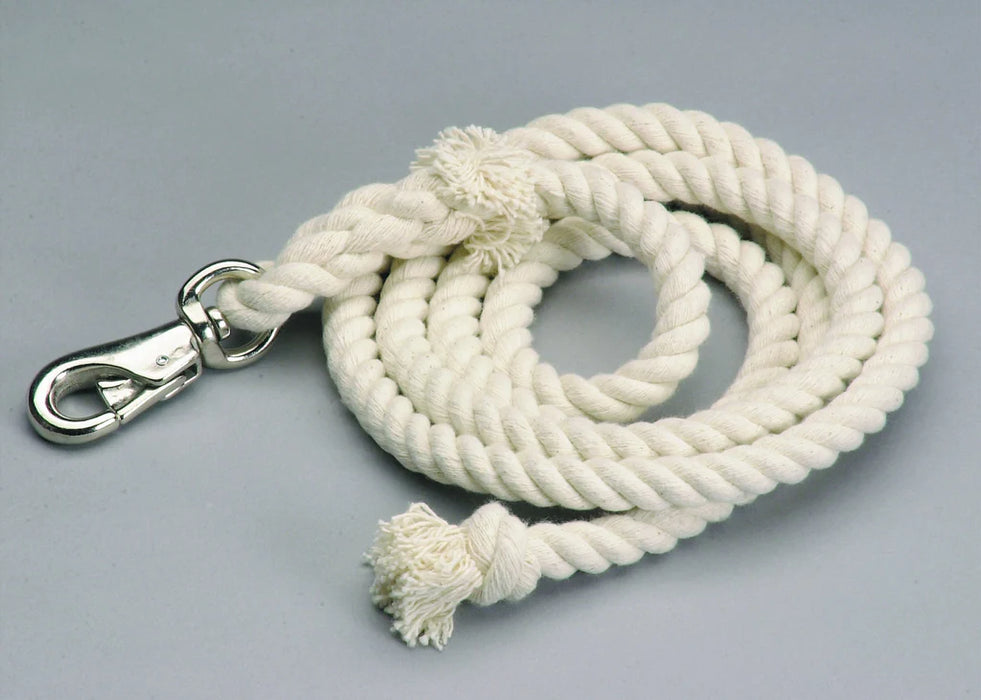 10" Cotton Lead with Bull Snap