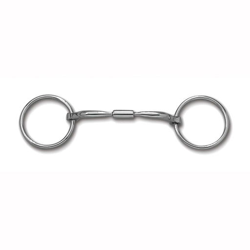 Myler Loose Ring with Sweet Iron Comfort Snaffle Wide Barrel MB 02