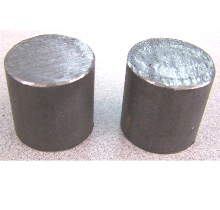 Heel Caulks 1" Round Barstock - Pr