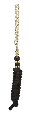 Poly Lead Rope With Brass Swivel Chain