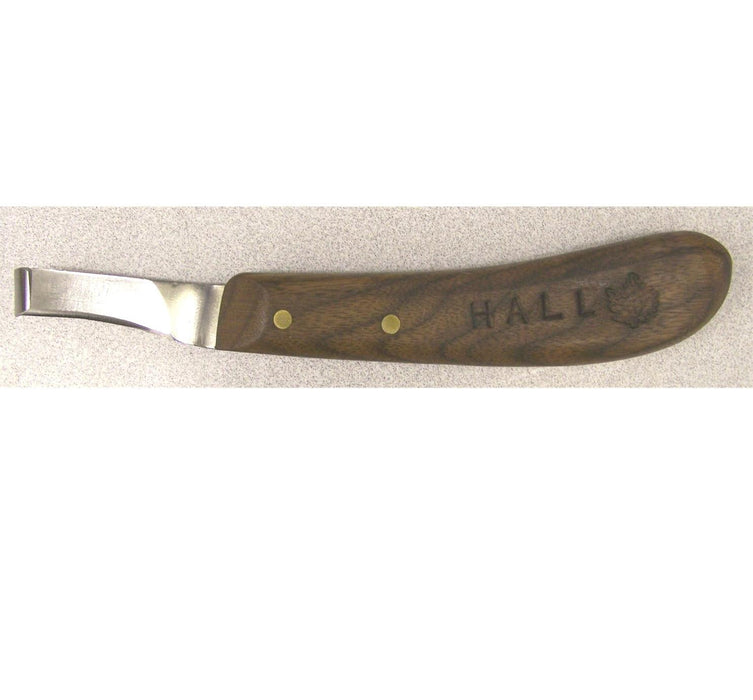 Hall Hoof Knife Dropped Blade