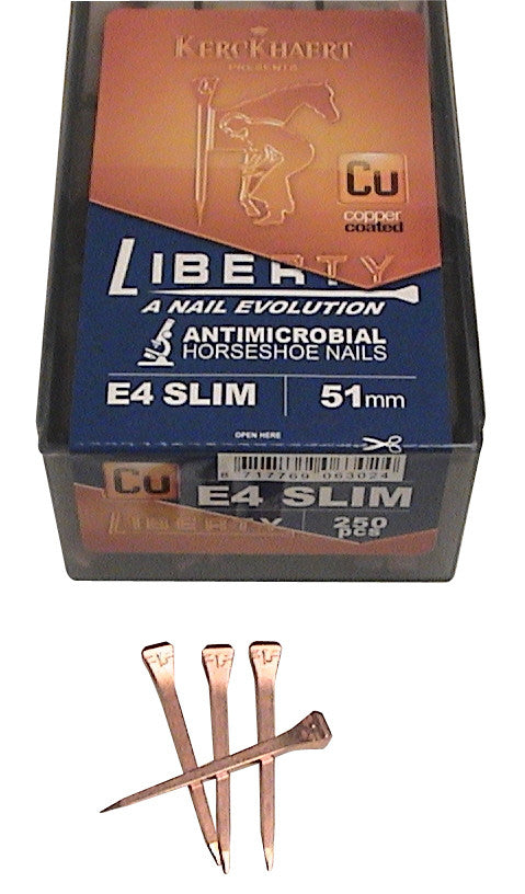 Liberty Cu Nails - Copper Coated Horseshoe Nails 