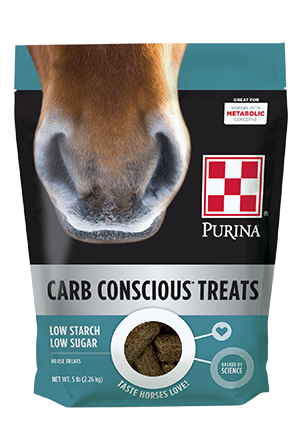 Purina Carb Conscious Horse Treats 3.5lbs