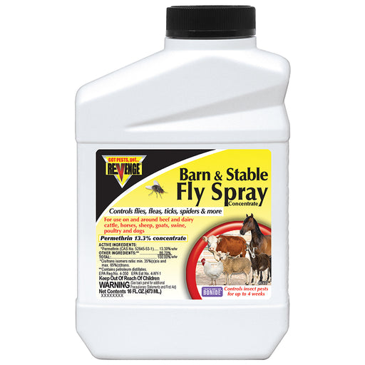 Revenge Barn & Stable Fly Spray Concentrate 16oz