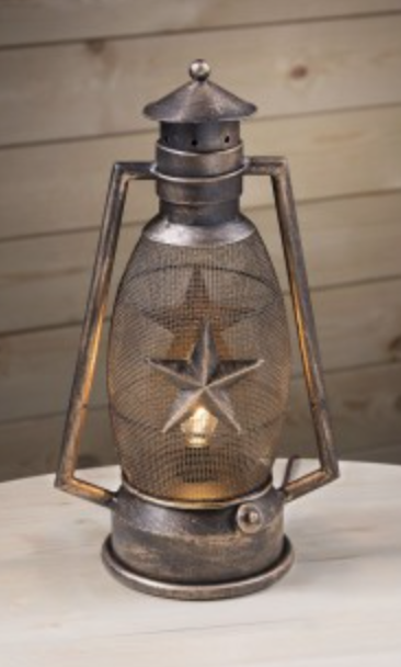 Western Cutout Lantern