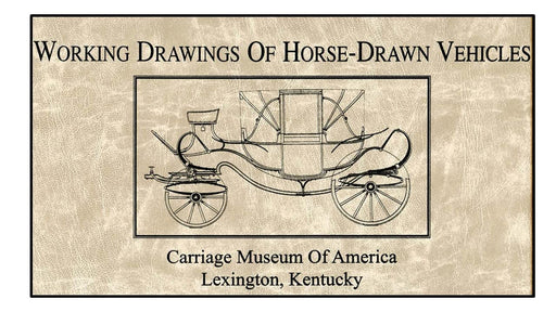 "Working Drawing of Horse-Drawn Vehicles" Book