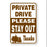 Private Drive Stay Out Sign
